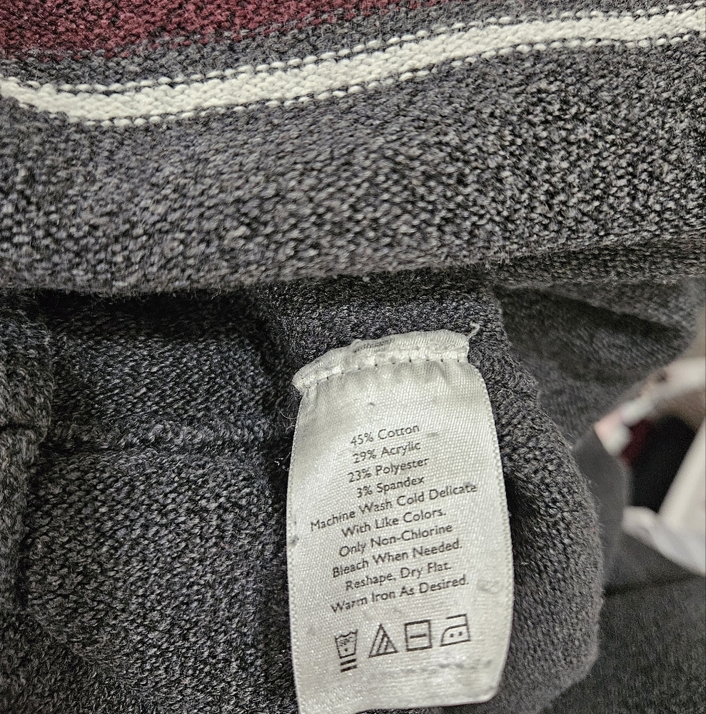 Eddie Bauer Long Sleeve Open Front Draped Cardigan - Picture 8 of 10